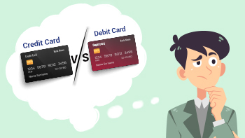 Difference between a Credit Card and a Debit Card