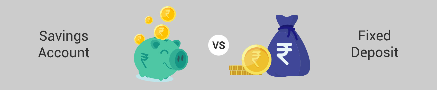 Difference between Savings Account and Fixed Deposit Account